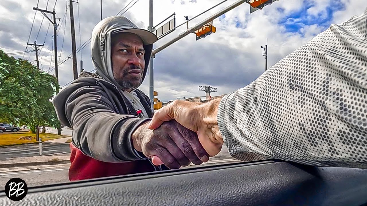HOMELESS MAN shows us what HARD WORK is really ABOUT