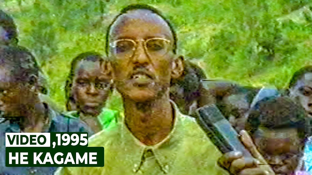 VIDEO utazi y'ijambo HE KAGAME yavuze le 19/2/1995 i Mayunzwe ya Ruhango