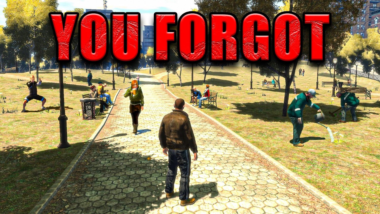 Вы забыли, насколько невероятна GTA IV на самом деле