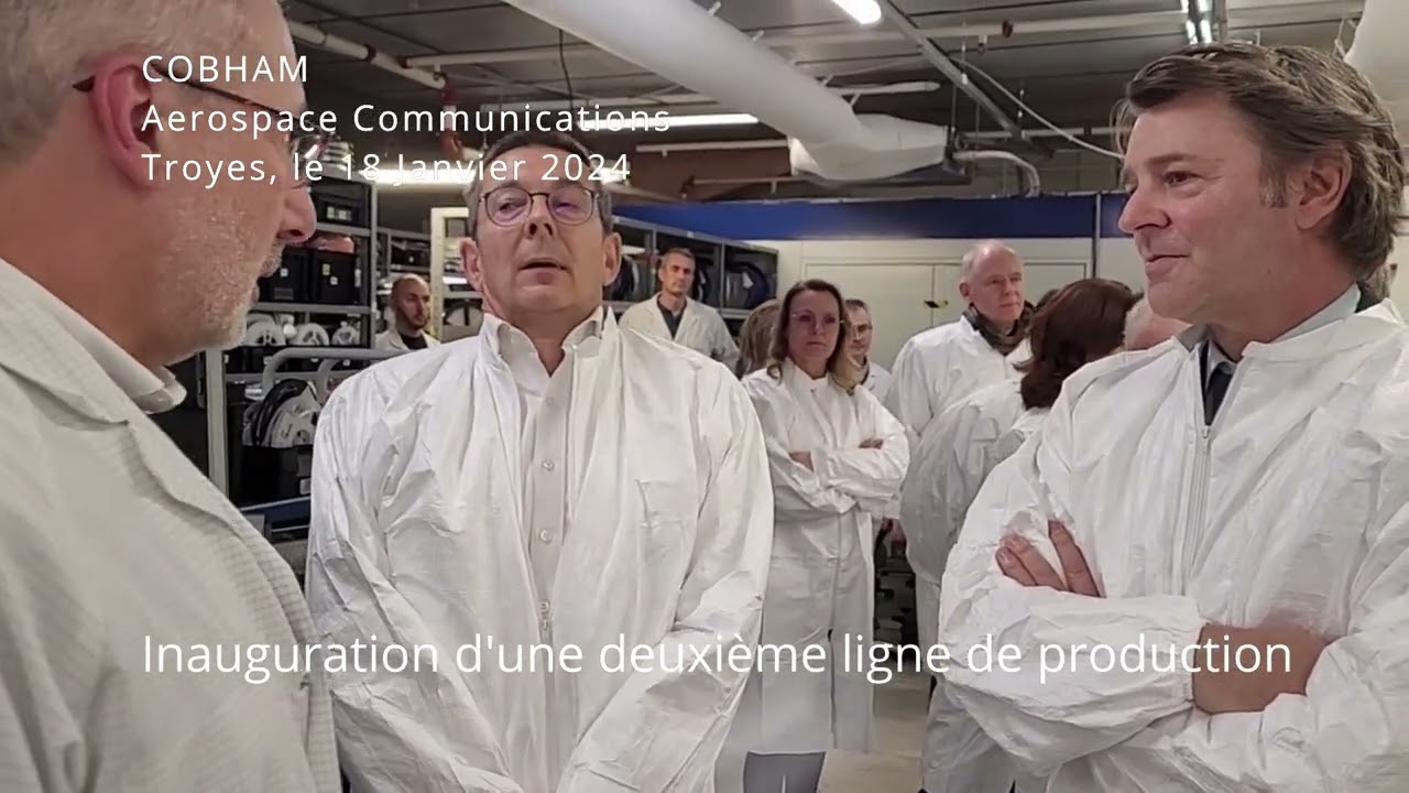 COBHAM AEROSPACE COMMUNICATIONS  NOUVELLE LIGNE DE PRODUCTION      CAC180124