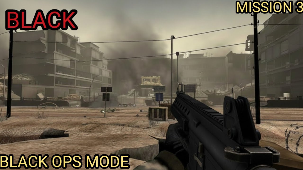 “Black PS2 Mission 3 Full Gameplay