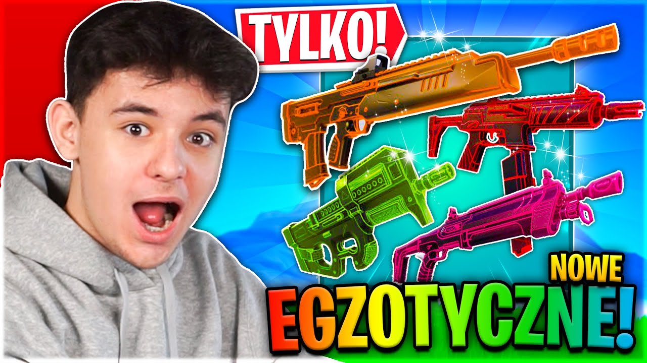 TYLKO NOWE EGZOTYCZNE PRZEDMIOTY! ⭐ Challenge w Fortnite