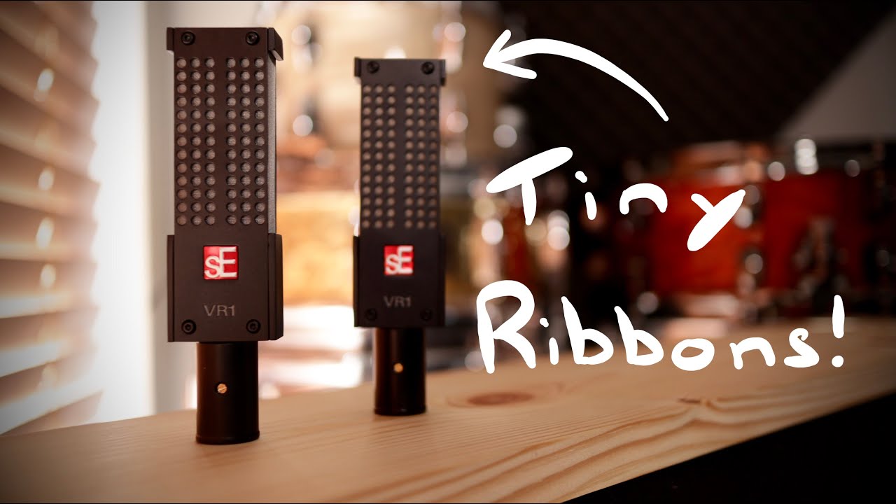 sE Electronics VR1 на барабанах | Tiny Mics ОТЛИЧНЫЙ Звучание!