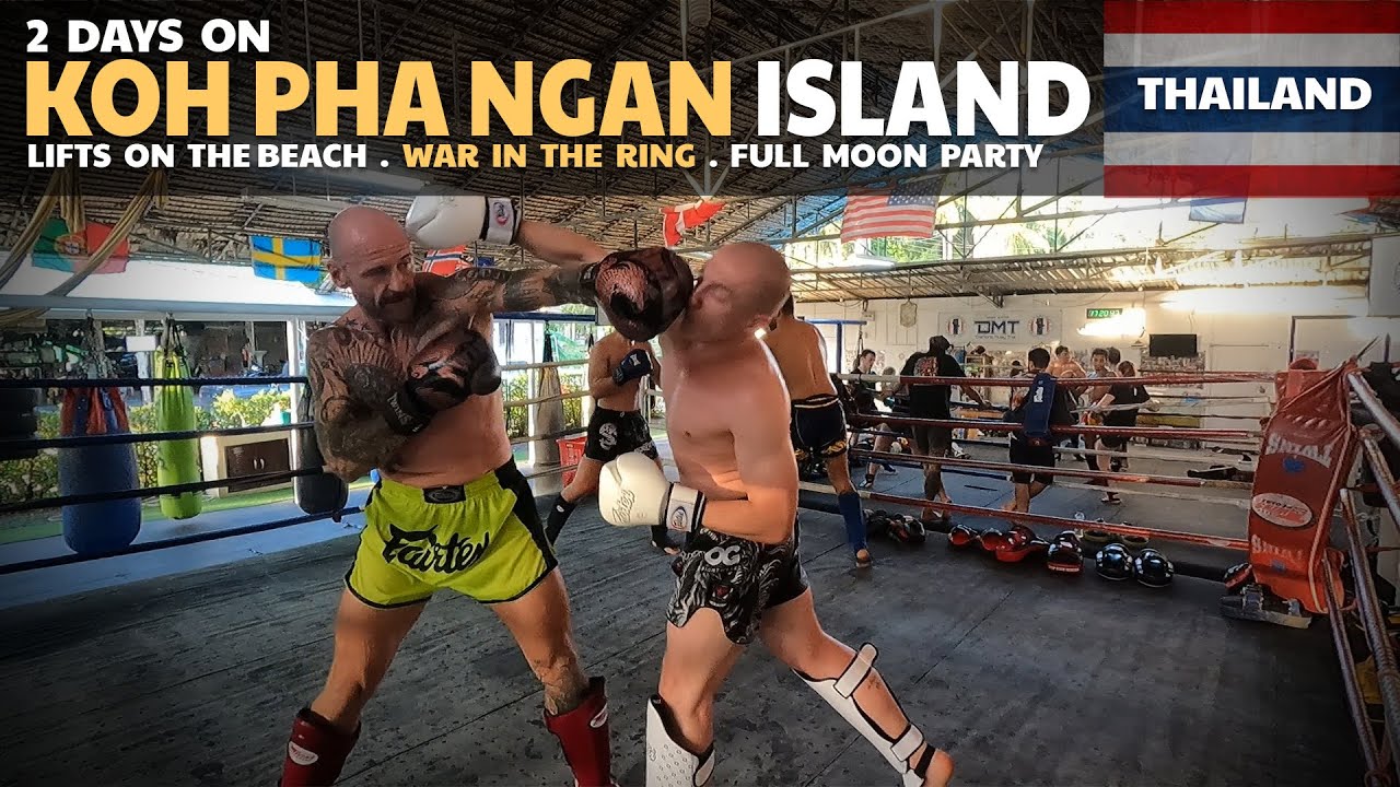 🔥 Muay Thai. Beach Gym. Chaos. | Koh Phangan&rsquo;s Wildest Day & Night
