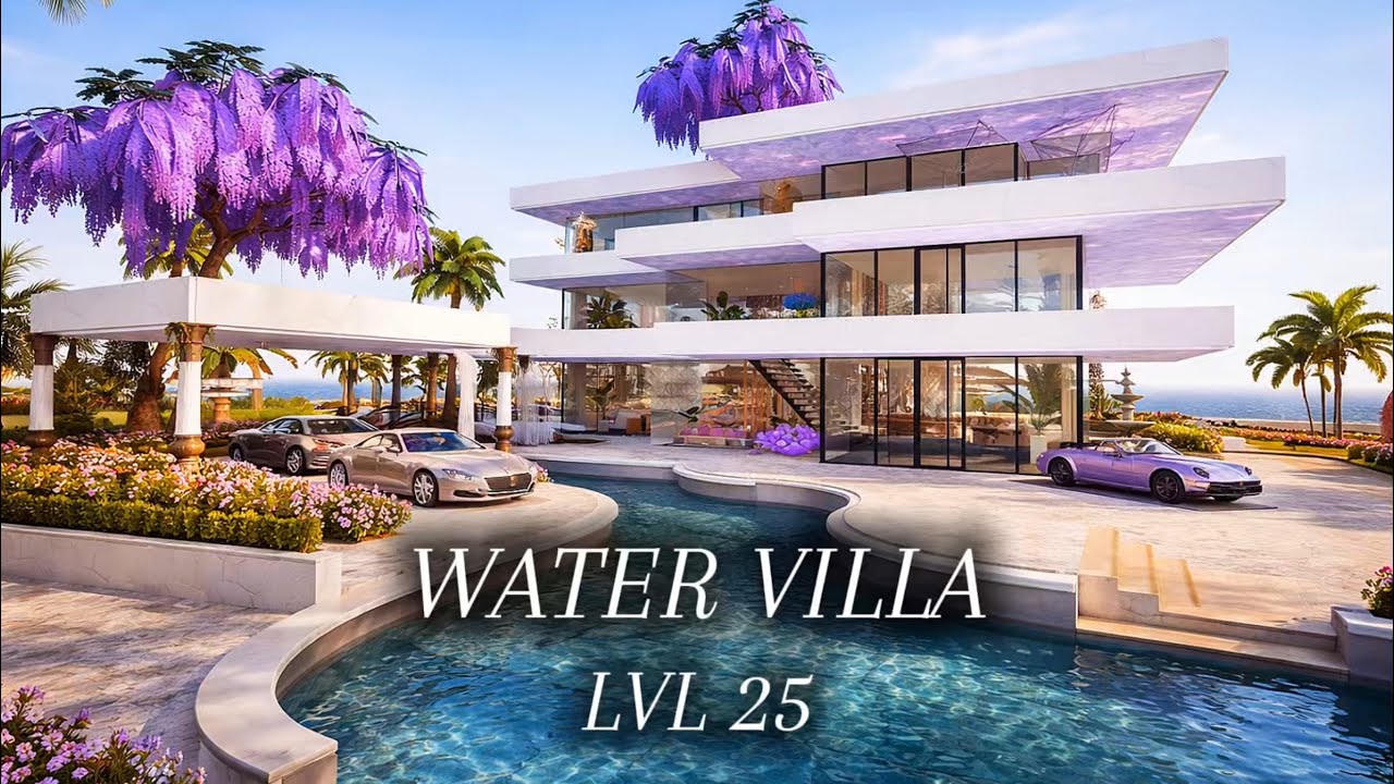WATER VILLA LVL 25 TUTORIAL | PUBGHOME