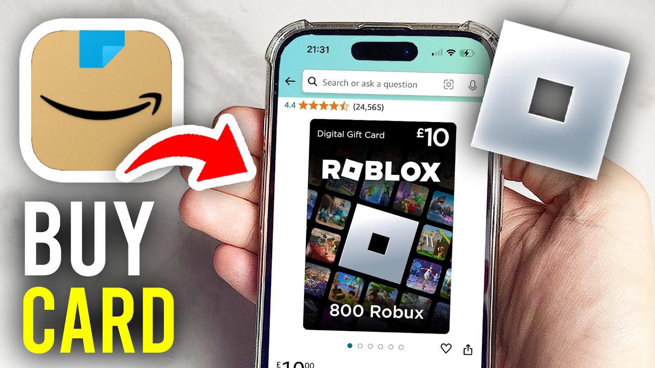 How To Buy Roblox Robux Gift Card On Amazon - Full Guide