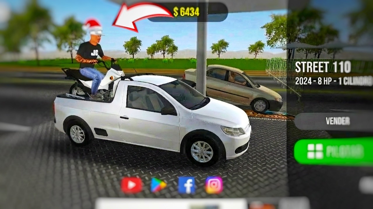 🎄 Easter Egg SECRETO do Gorro no Moto Wheelie 3D,e muito mais!