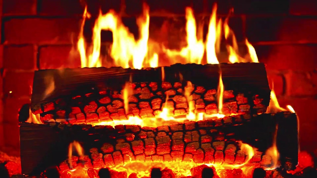 🔥 Fireplace Ambience 4K | Perfect Background for Studying & Working