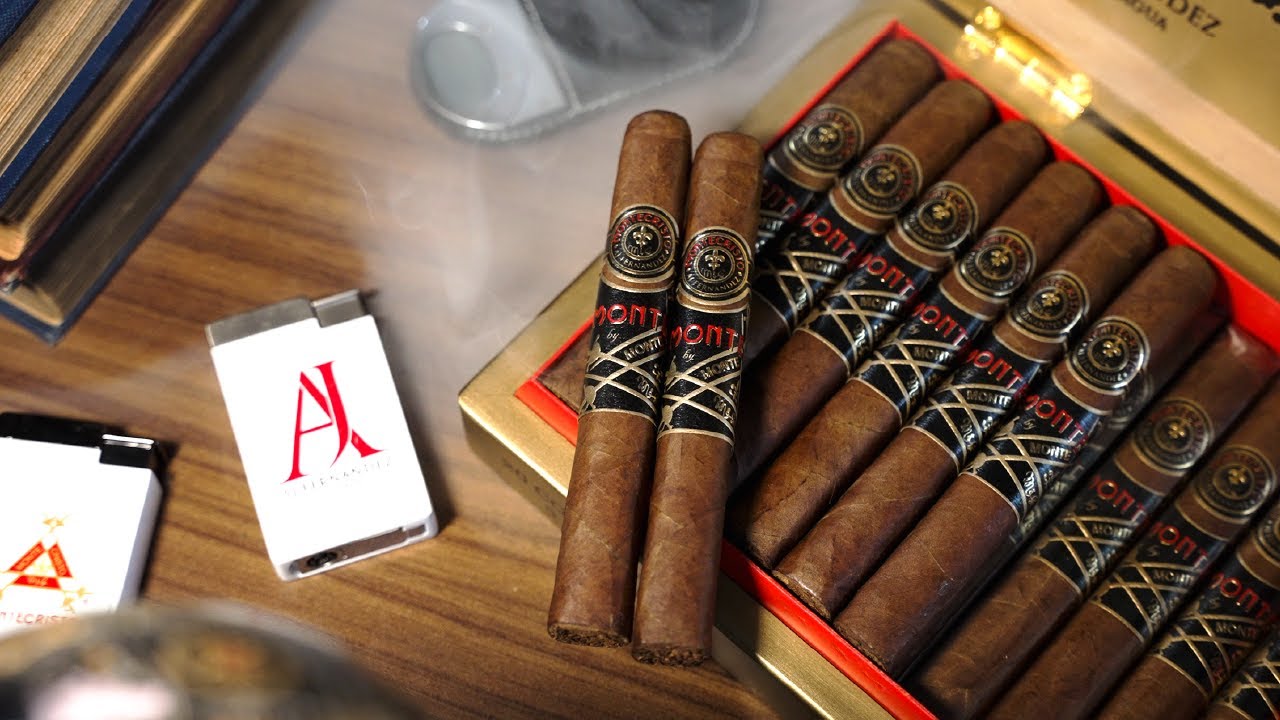 Smoking the Monte by Montecristo & AJ Fernandez