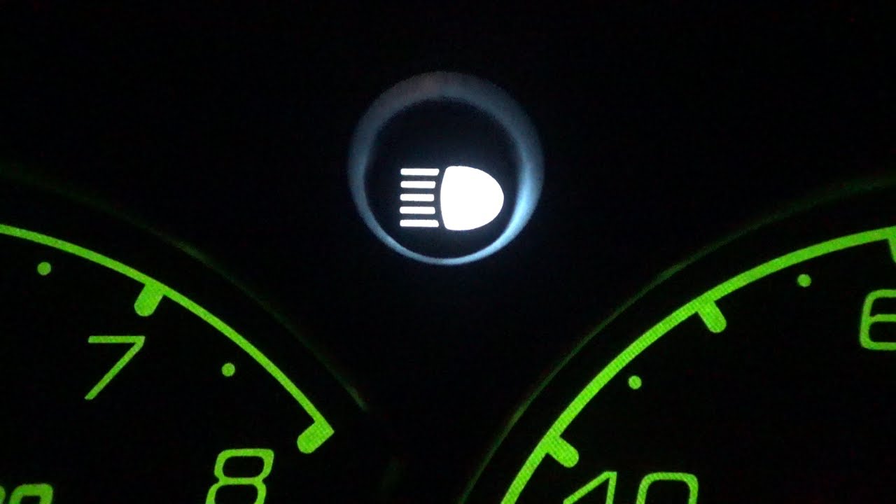 Dash high beam indicator light bulb replacement (2001-2007 Ford Escape)