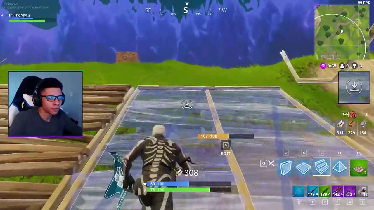 Crazy Build Fight!  ImTheMyth