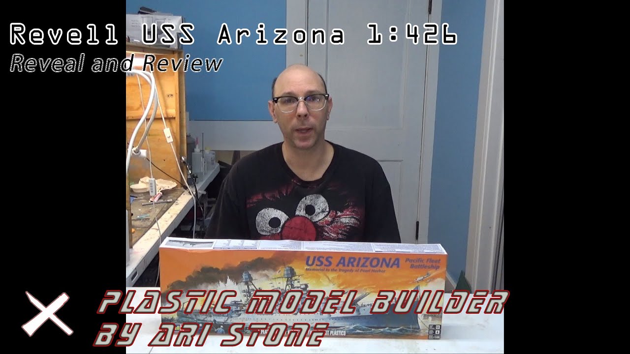 Revell U.S.S. Arizona 1:426 Reveal and Review
