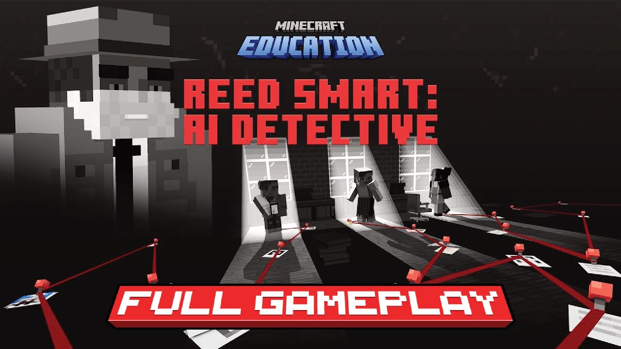 Reed Smart: Ai Detective - Full Gameplay Walktrough | Minecraft Education Map