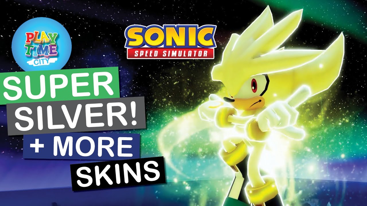MASSIVE Super Silver Update + More Skin Reviews - Sonic Speed Simulator