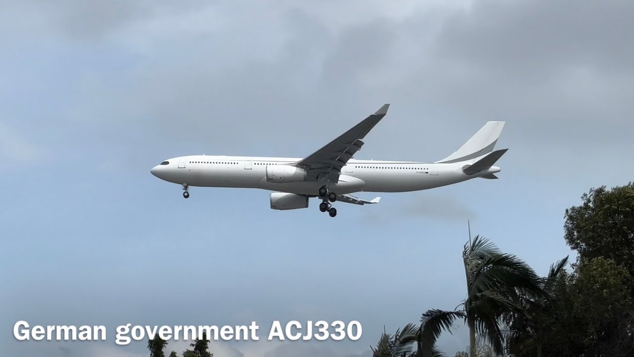 10+ minutes of afternoon arrivals at Changi