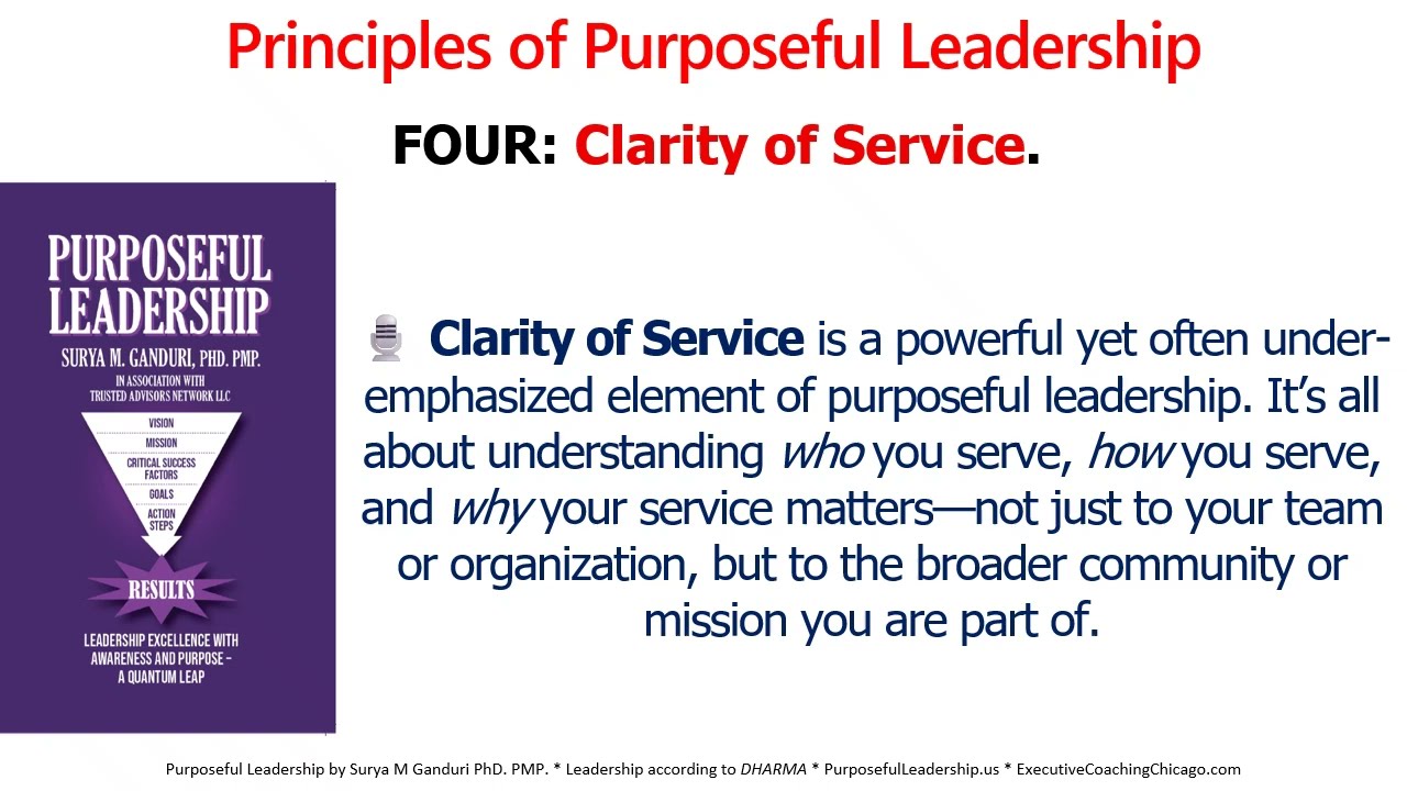 Purposeful Leadership n Service