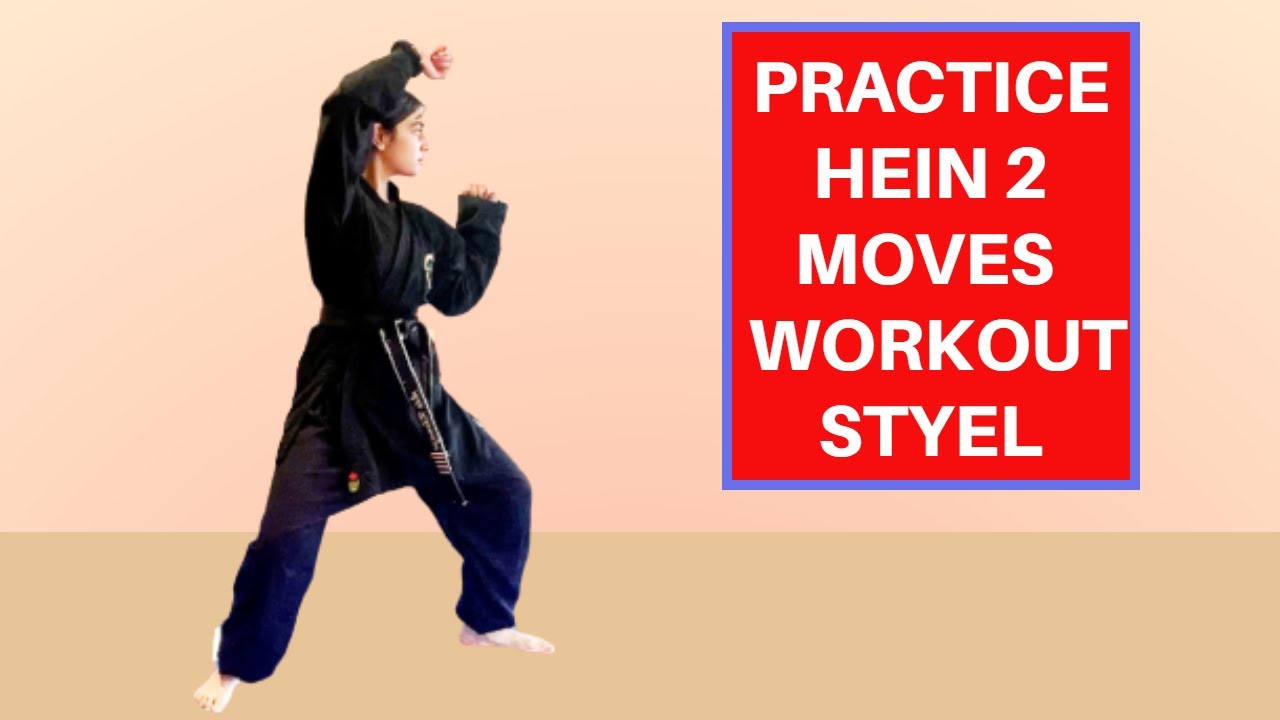 Hein 2 Based Workout | Learn Karate At Home & Exercise