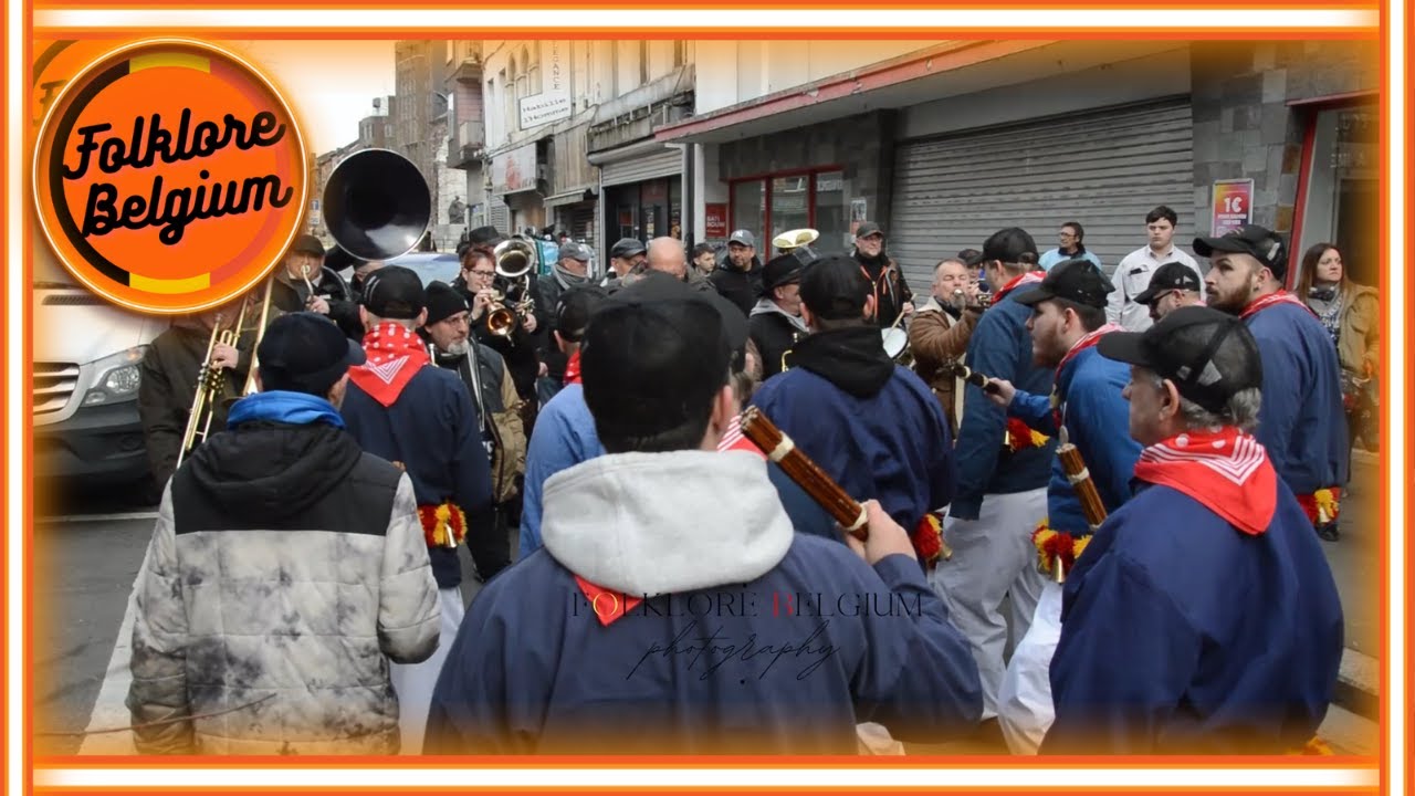 🍊 Soumonce en Musique les infatigables et leurs paysannes 🍊 Charleroi 2025 E/1 🍊folklore belgium 🍊