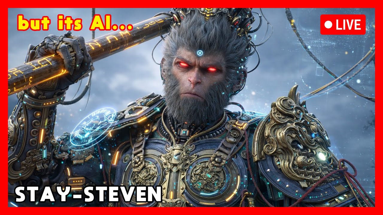 [LIVE] BLACK MYTH WUKONG BUT AI MAKES MY CHOICES... PT.2