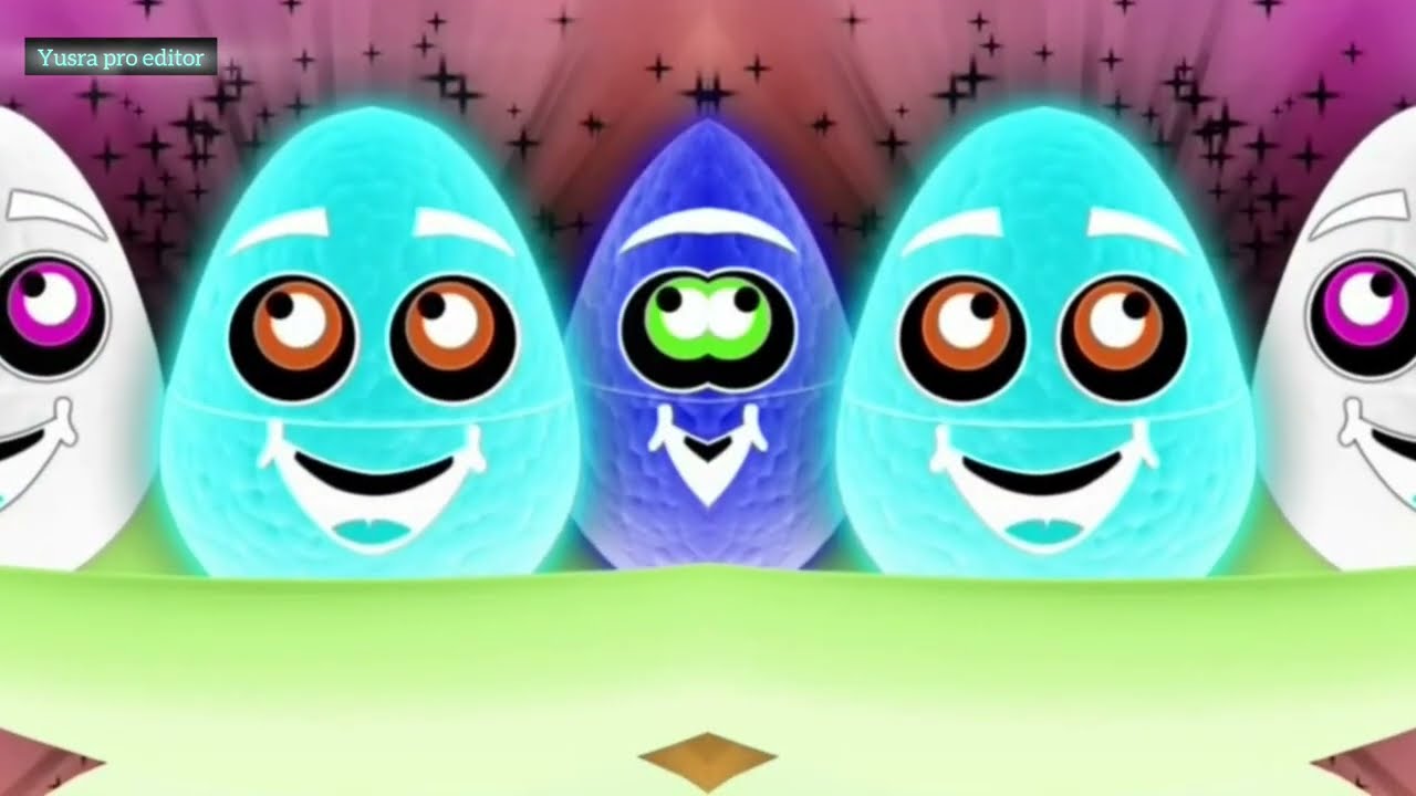Colorful Surprise Eggs from Box Effect //Sponsored by Preview 2 Effect. 
