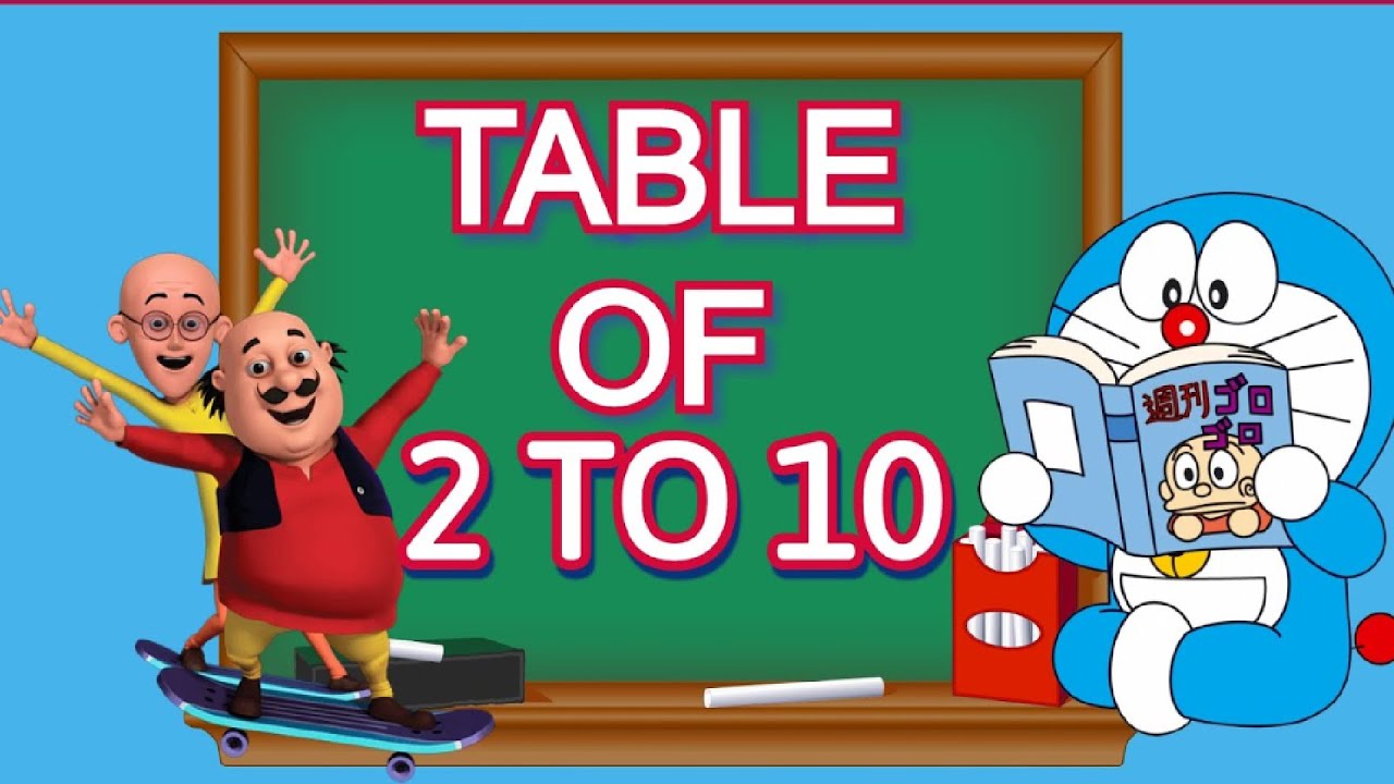 2 to 10 Table | Table 2 to 10 | 2 se lekar 10 tak table | 2 se 10 tak Table | 2 se 10 tak Pahada