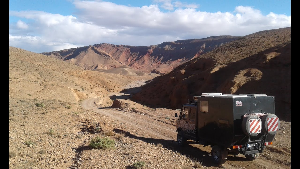 Marokko 2019 , Teil 5 - unterwegs im Mercedes 310 D 4x4 Reisemobil