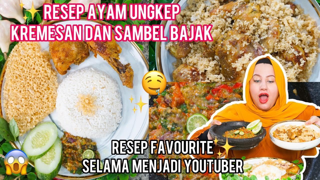 COOKING WITH TASYI : EP 77 - RESEP AYAM UNGKEP + KREMES. BUMBU RAHASIANYA BIKIN INI JADI FAVORIT AKU