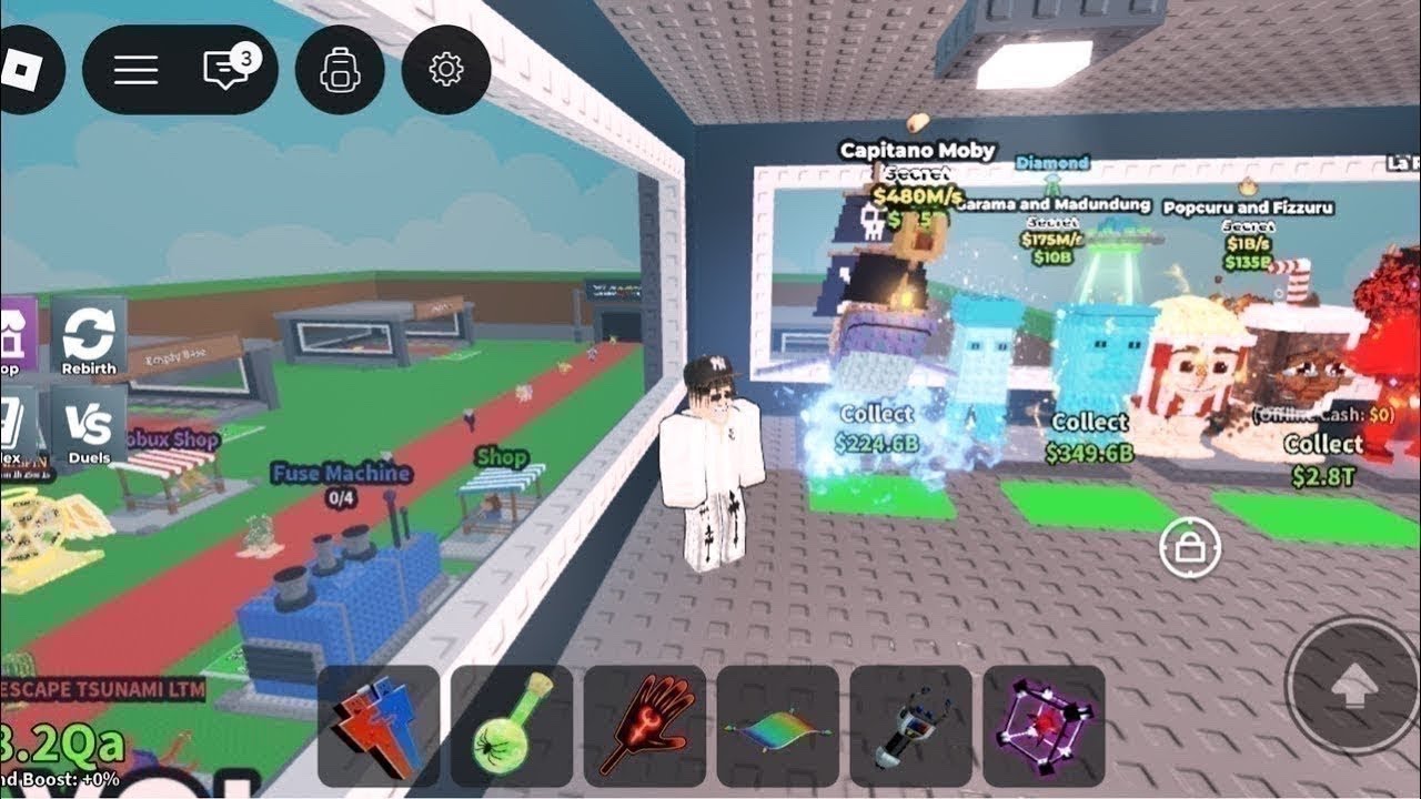 BUYING BRAINROTS FOR ROBUX + TRADING LIVE