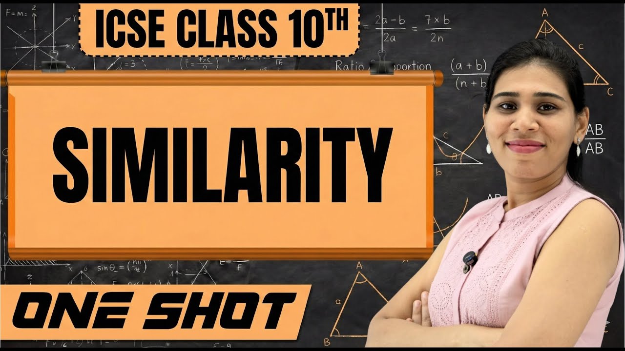 Similarity – ICSE Class 10 Maths | One Shot Revision | Board Exam 2026