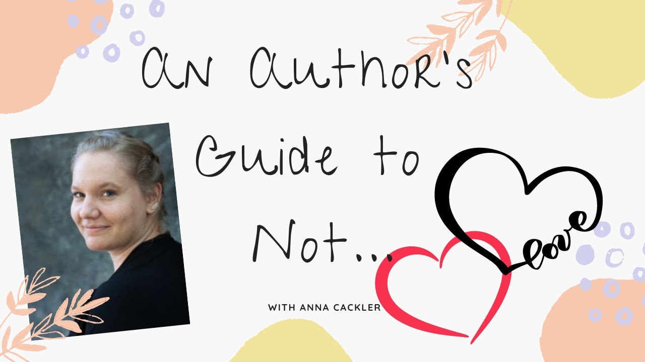 Romanticizing Toxic Relationships in Novels | Author Chat with Anna Cackler