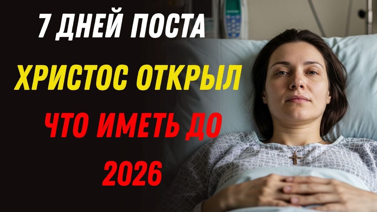 Монахиня 7 Дней БЕЗ ЕДЫ - Иисус Показал Что Нужно ВСЕМ До 2026