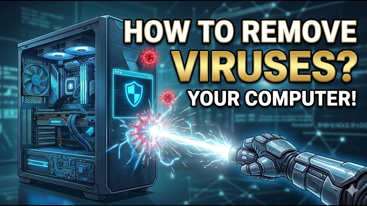 How to Remove All Viruses Your PC / ඔබේ පරිගණකයේ ඇති සියලුම වෛරස් ඉවත් කරන්නේ කෙසේද?