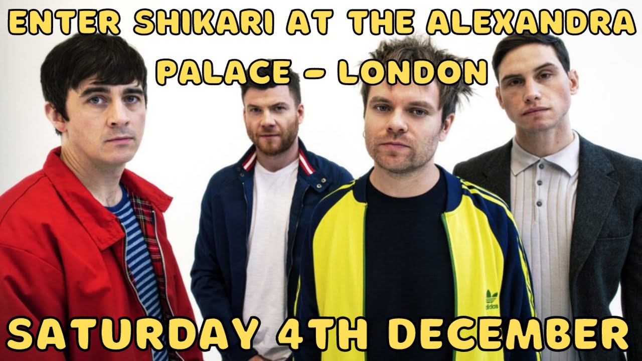 Enter Shikari | Gandi Mate Ghandi | A Flash Flood of Colour | Alexandra Palace | Sunday 4th December