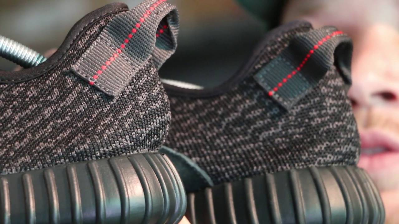 Adidas yeezy 350 pirate black Real vs Fake
