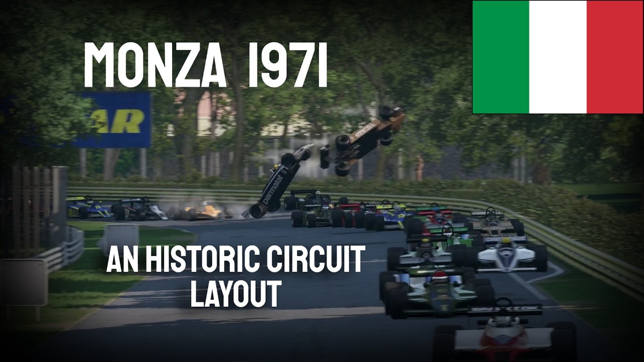 Racing in Monza in 1971 absolute carnage!