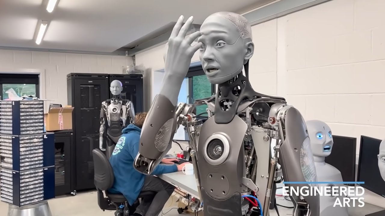 Robot jak z filmów Science-Fiction