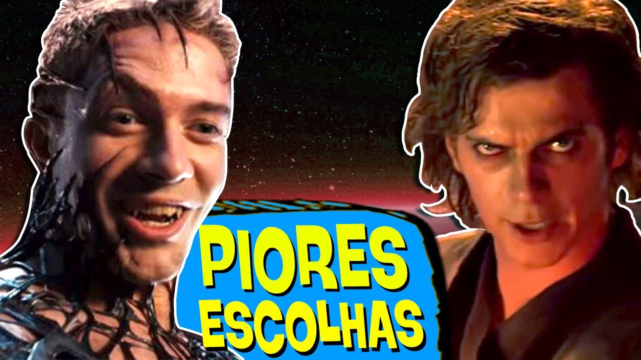 8 PIORES escolhas de atores! ❌
