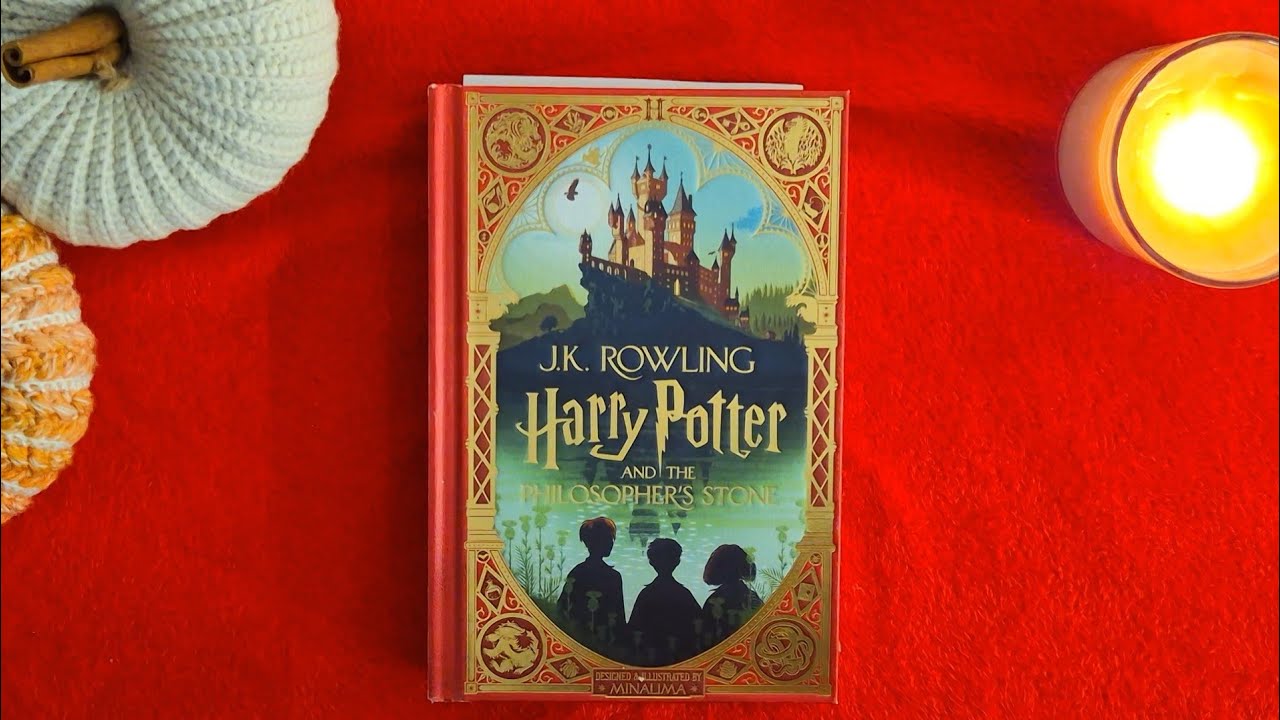 ASMR Harry Potter Book 1 — Tapping & Scratching (No Talking) | Part 1