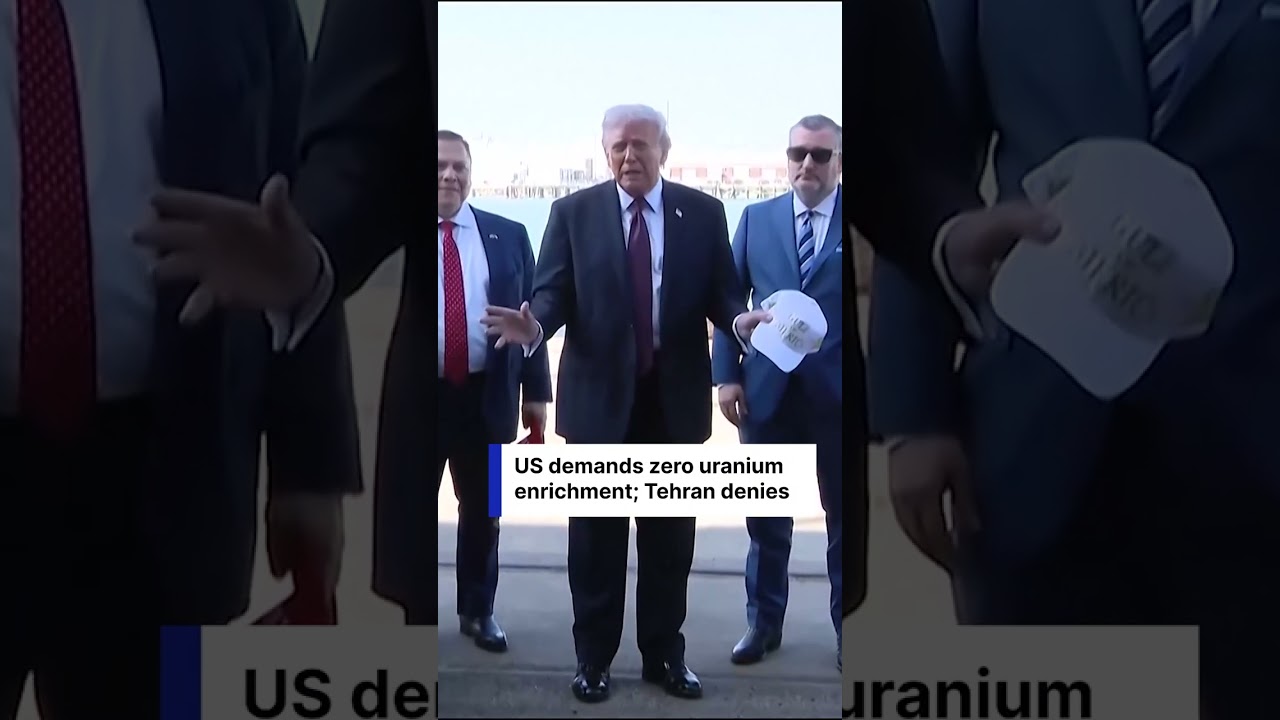 Trump Slams Iran Nuclear Talks, Demands 