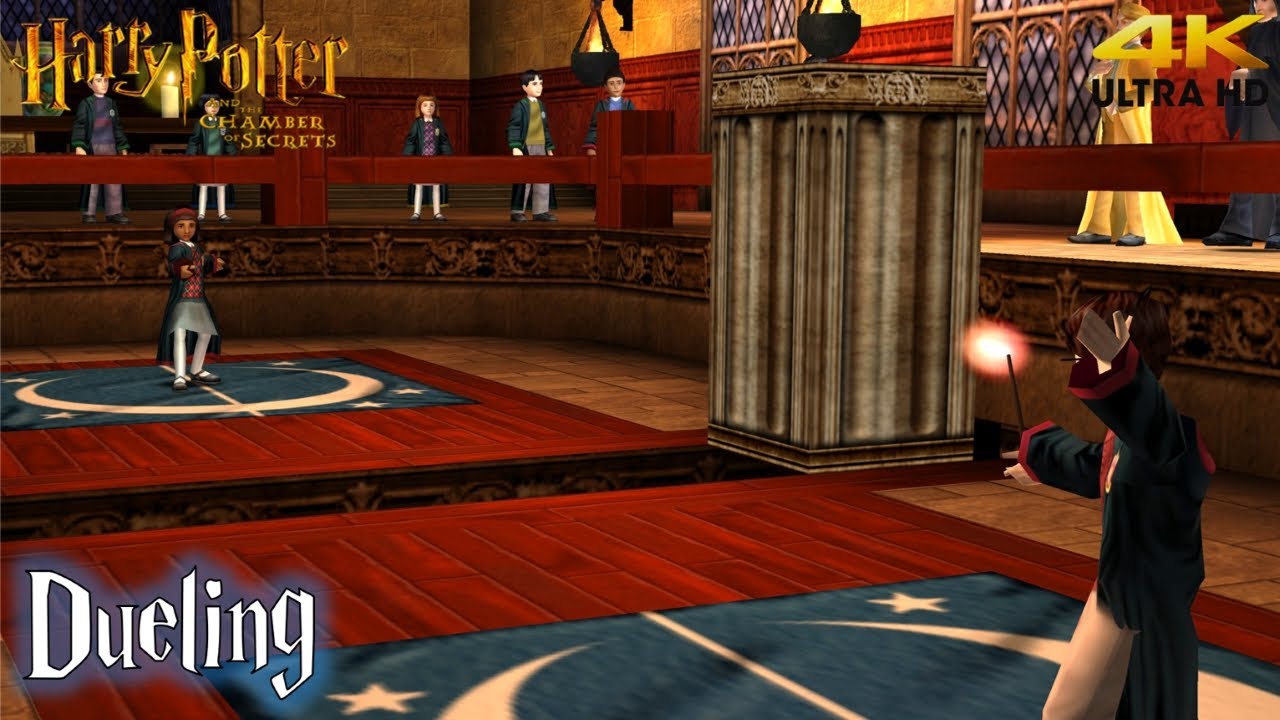 Harry Potter and the Chamber of Secrets PC 'Dueling' Walkthrough (4K)