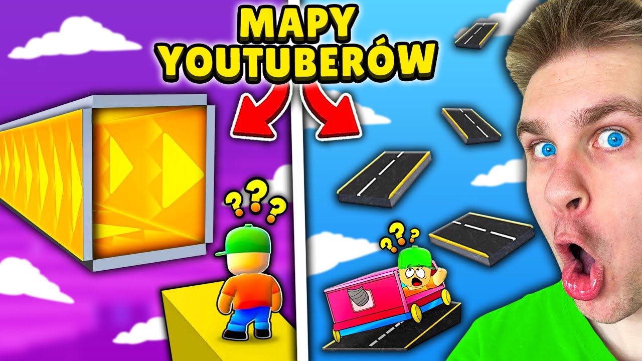 ZAGRAŁEM jako PIERWSZY ⚠️ na NOWEJ MAPIE (KUPIONEJ za 100.000 ZŁ) 🤑 przez SCOPELY w STUMBLE GUYS 😱
