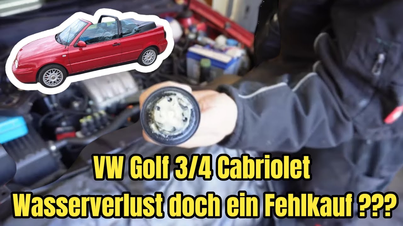 VW Golf 3/4 Cabriolet Zylinderkopf Schaden ??