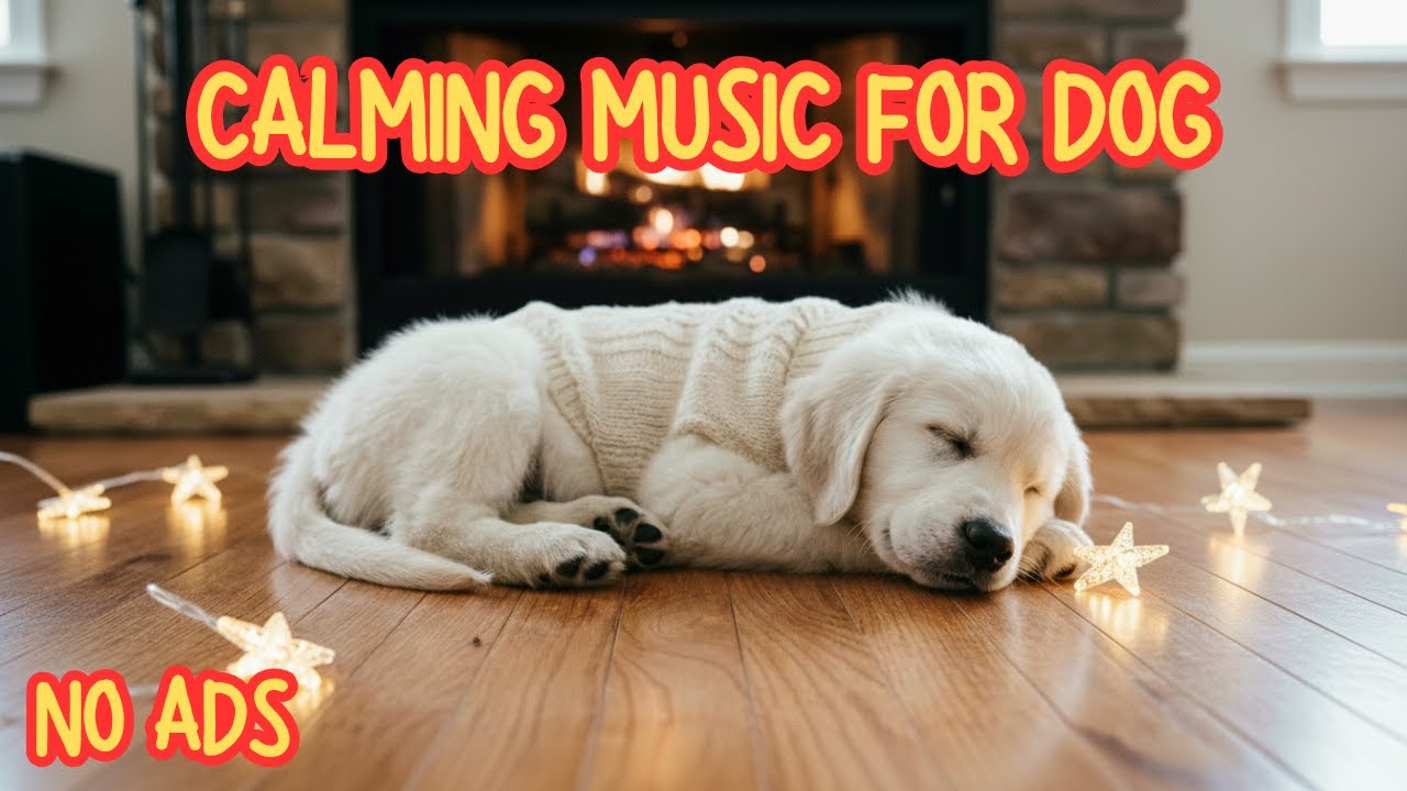 Dog Peaceful Sleep Music 🎵 12 Hours Anxiety Relief | No Ads