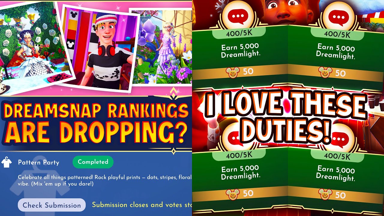People Are Unhappy With Dreamsnaps in DDLV. Why I Love Dreamlight Star Path Duties!