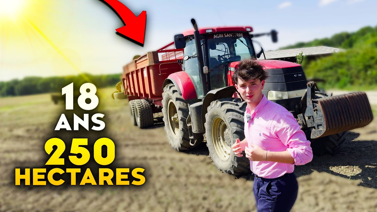Charles Etienne, 18 ans, PR&Eacute;SENTE sa FERME ! (Engins agricole, b&ecirc;tes, mat&eacute;riels..) 🐄🚜