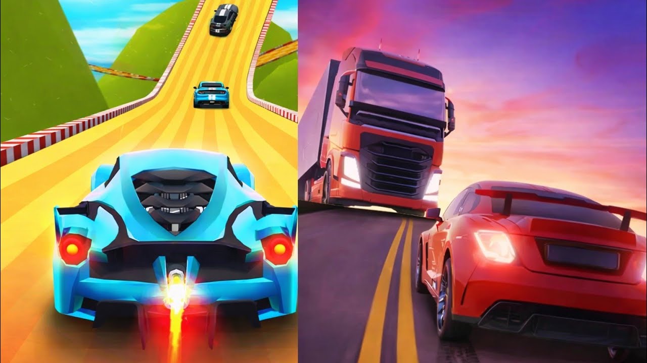 Car Race 3D: Car Race VS Car Overtake Rush 3D: Car Game -  NEW Mobile Game (Android,ios)