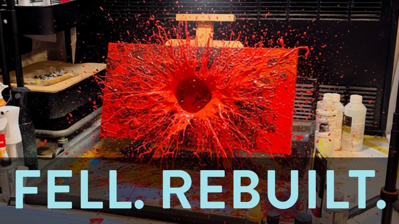 The Painting Fell…So I Rebuilt It