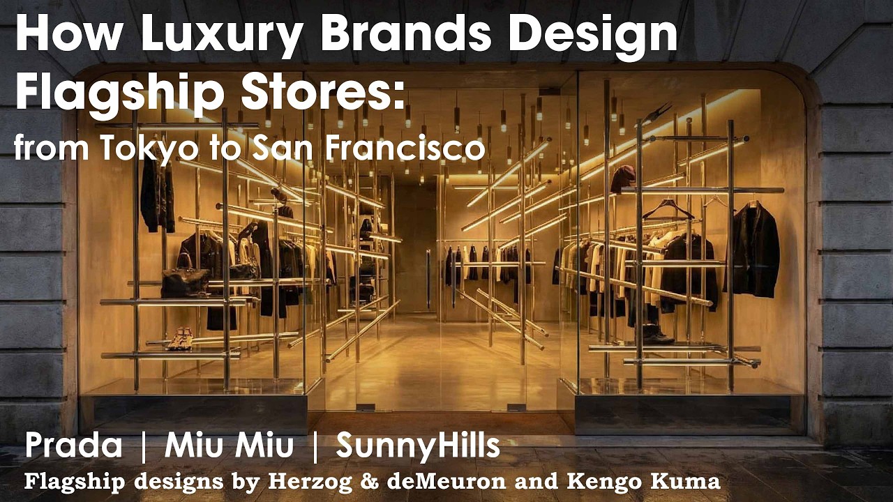 How Luxury Brands Design Flagship Stores: Prada, Kengo Kuma from Tokyo to San Francisco