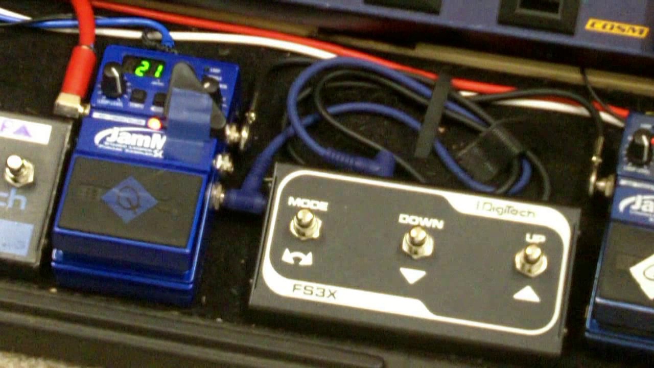 Save with your Foot | Live Loop Save Mod | DigiTech JamMan XT