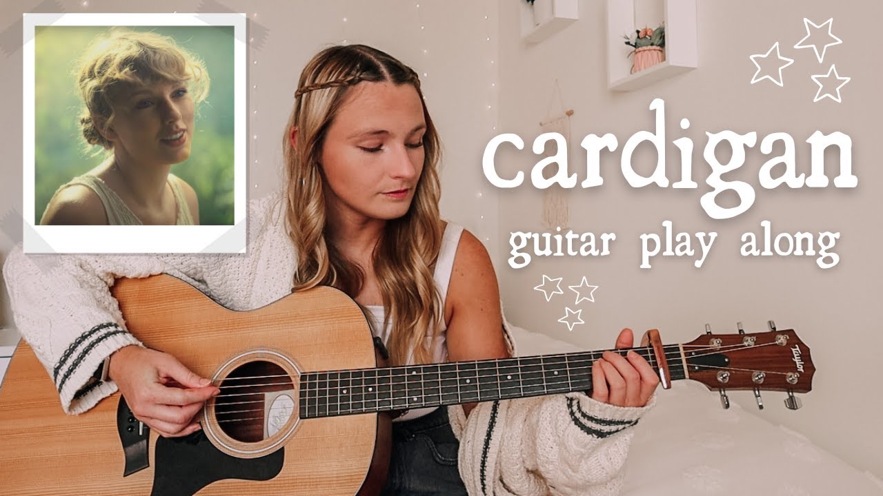 Taylor Swift Cardigan Guitar Play Along // folklore play alongs // Nena Shelby